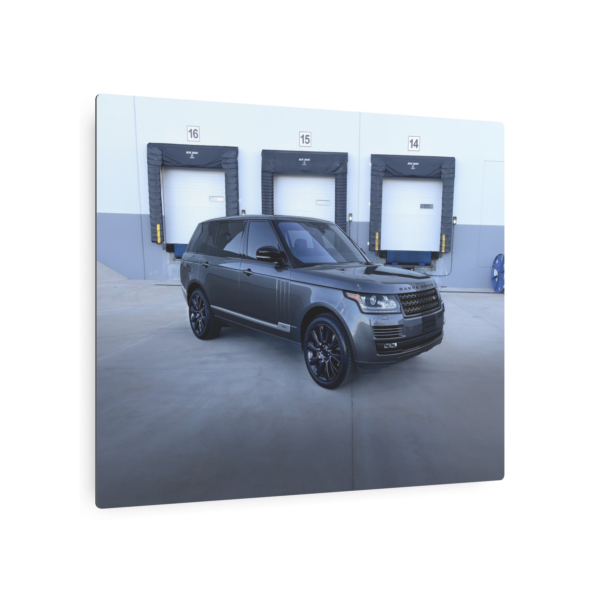 Supercharged Rover - Metal Art Sign