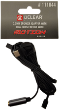 3.5mm Speaker Adaptor W/Dual Mics For Use With Motion Serie