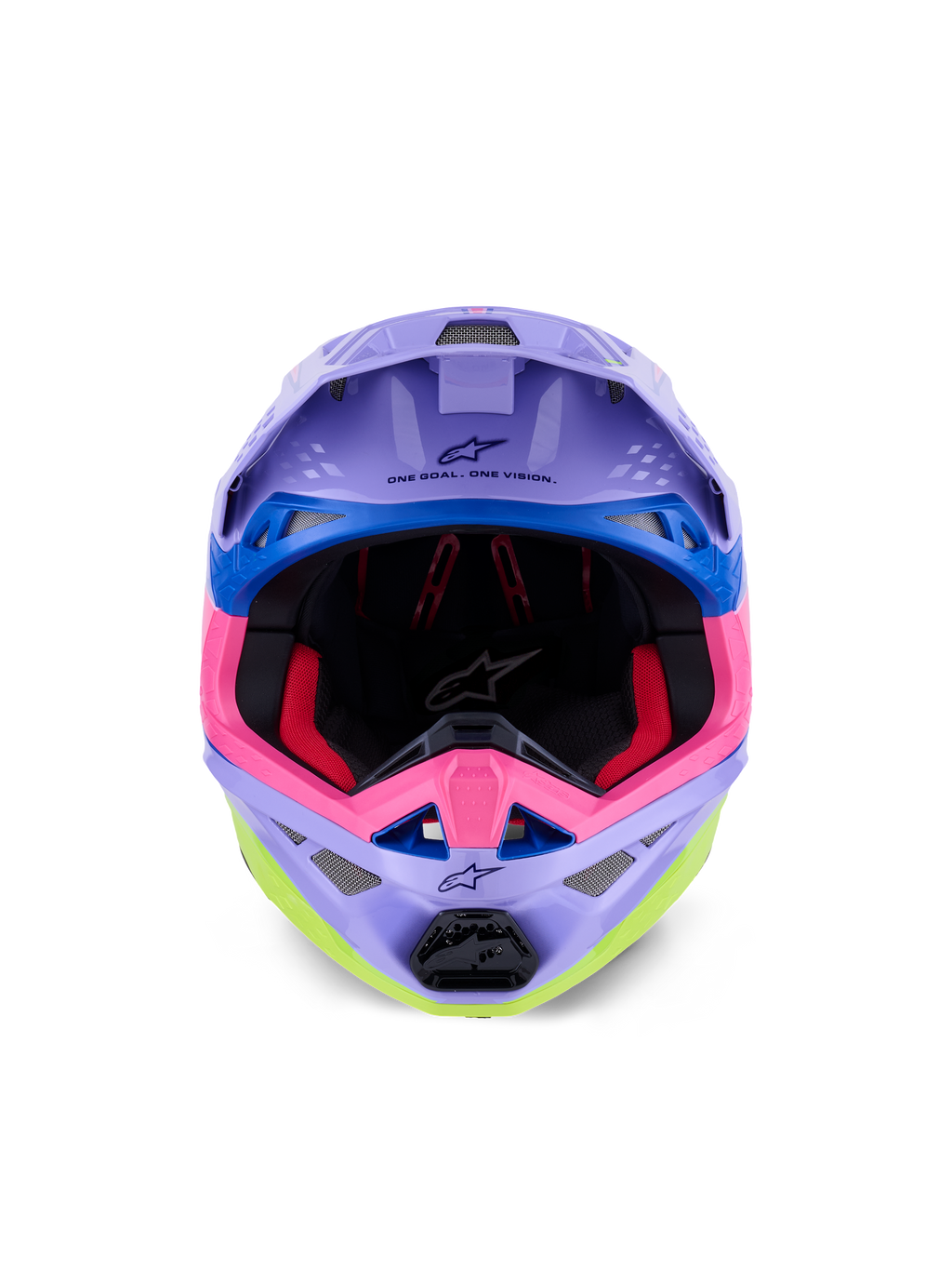 S M10 Jett Lawrence R01 Helmet Purp/Pnk Fluo/Ylw Fluo Gls Lg