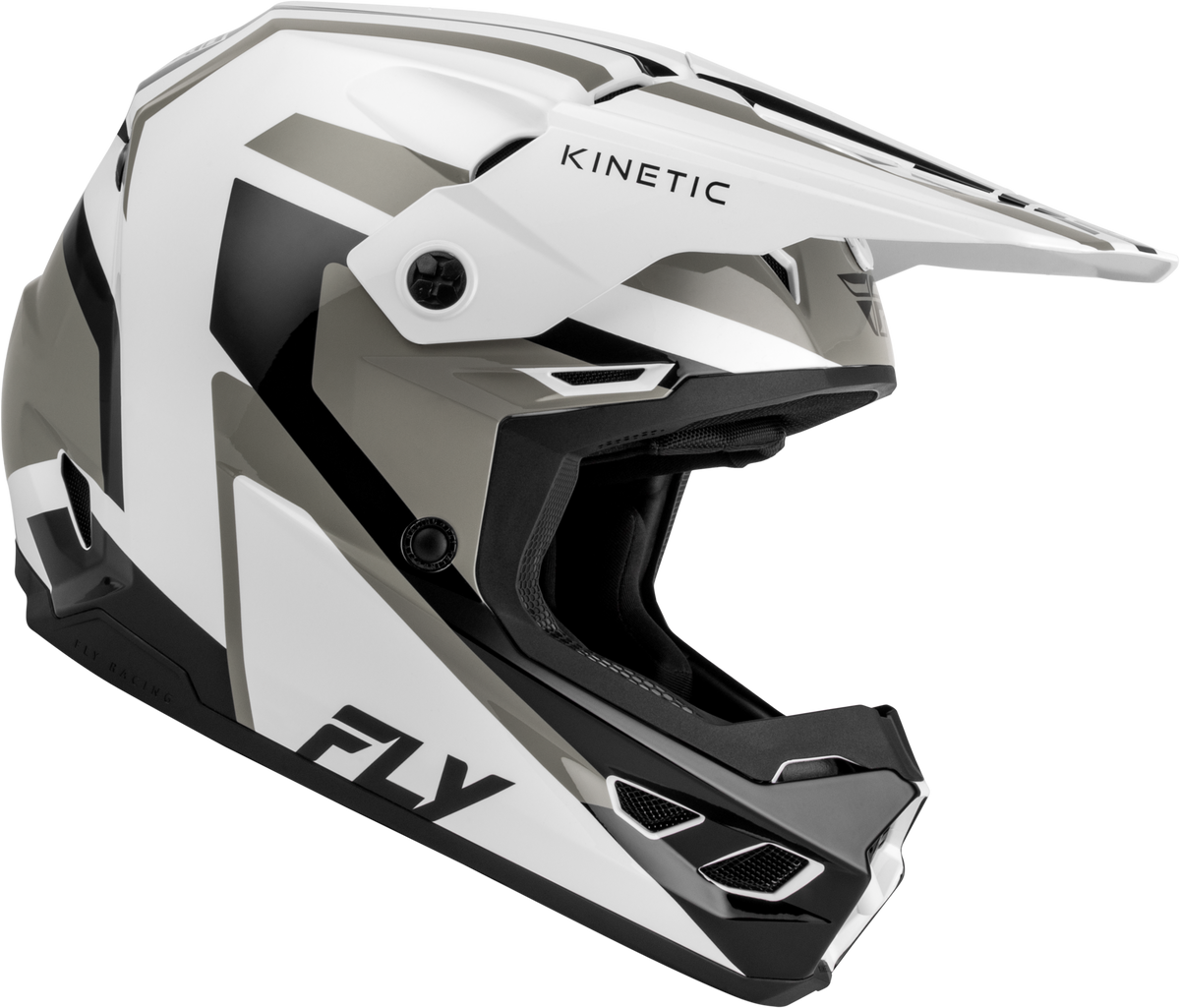 Kinetic Sync Helmet White/Black/Grey Md