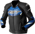 Tractech Evo D3o Jacket Blk/Blue Leather Sm
