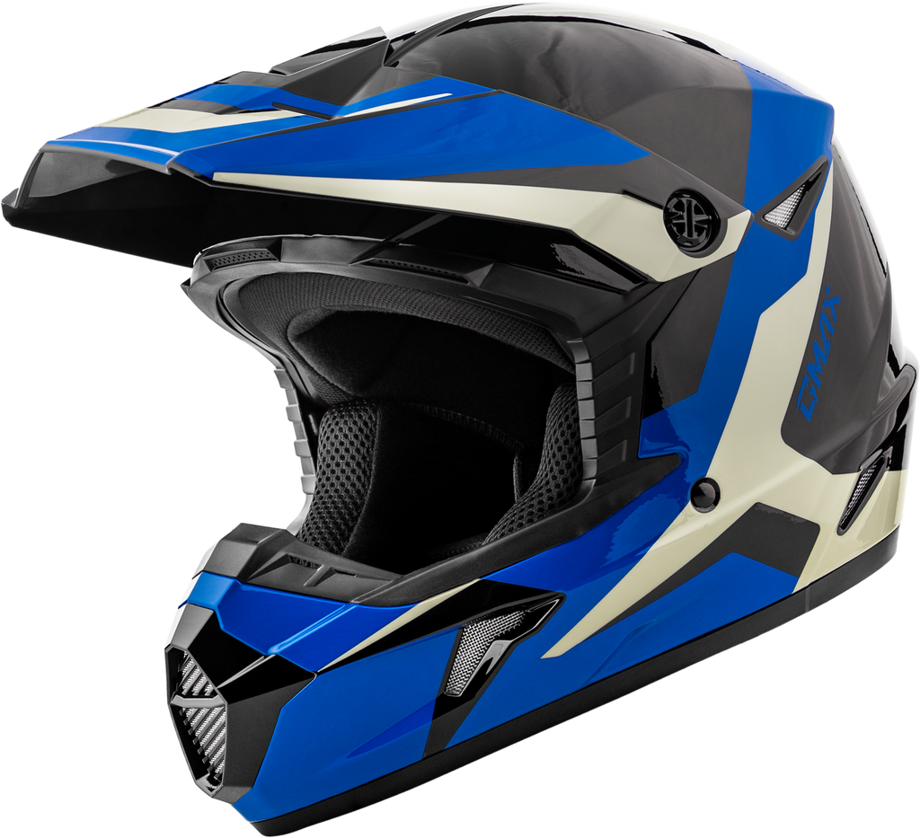 Youth Mx 46y Cyclus Helmet Black/Blue Yl
