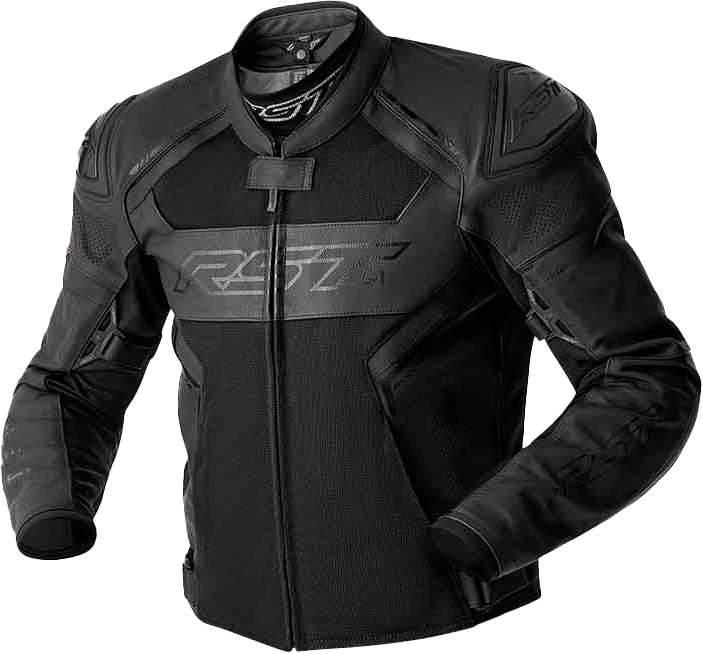 S1 D3o Mesh Leather Jacket Black 5x