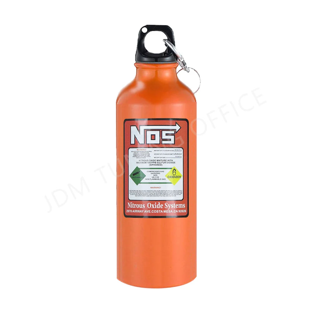 Single Lay Aluminum 500Ml NOS Bottle Styling Car Insulation Cup Kettle Travel Sports Style Bottle Water Cup
