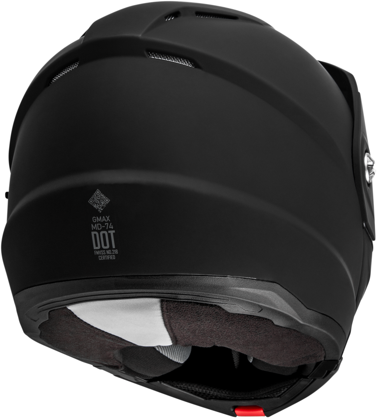 Md 74 Solid Helmets Matte Black 3x
