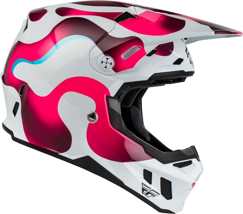 Formula Cc Vibe Helmet White/Pink/Blue Sm