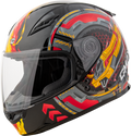 Youth Gm 49y Charge Helmet Black/Red/Yellow Ys