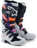 Tech 7 Blk/Lght Gry/Orng Fl/Magnta 8