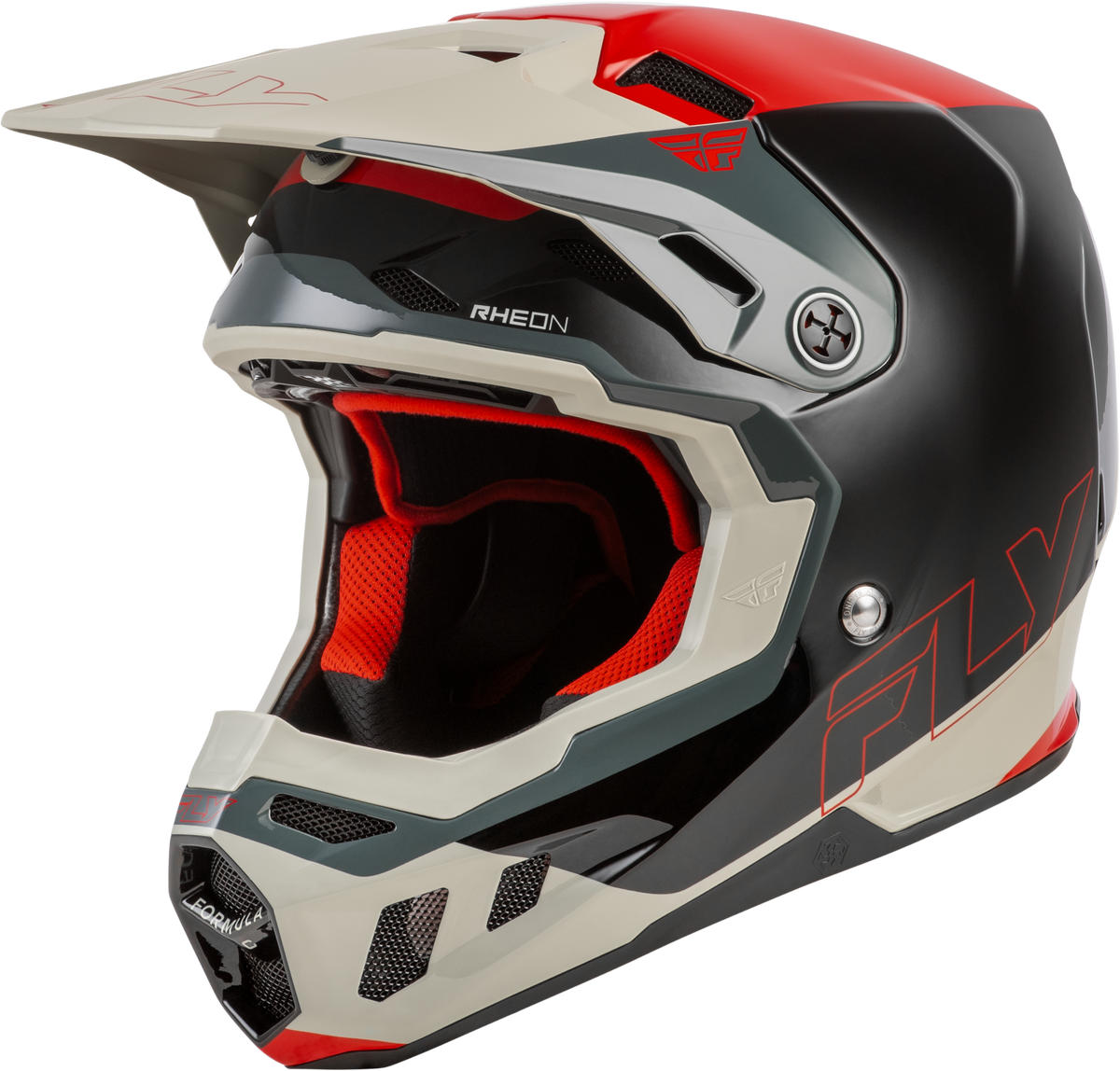 Formula Cc Glide Helmet Black/Red/Grey 2x