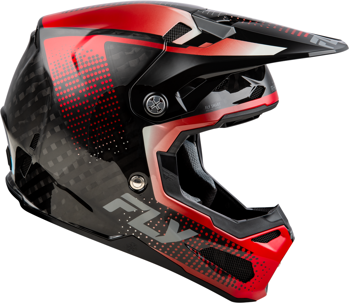 Formula S Carbon Protocol Helmet Black Carbon/Red Sm