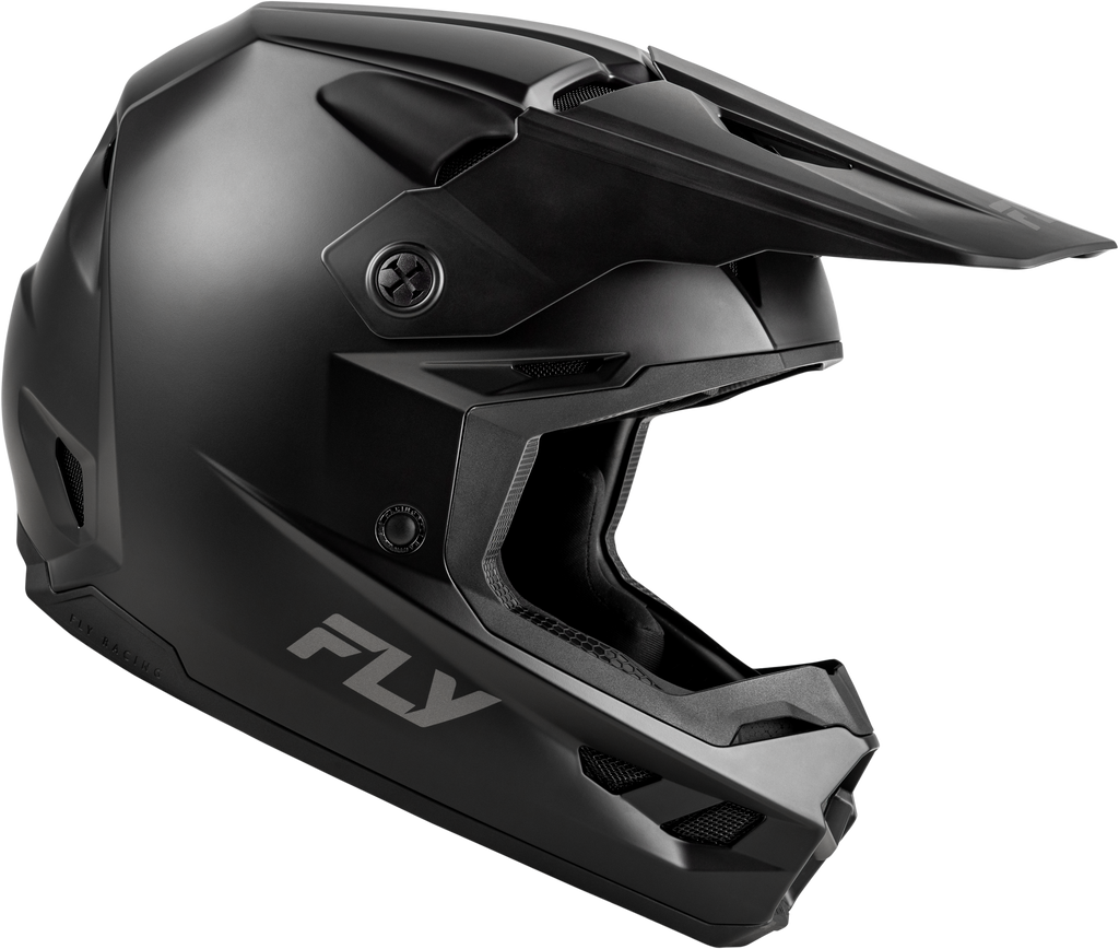 Kinetic Solid Helmet Matte Black 2x