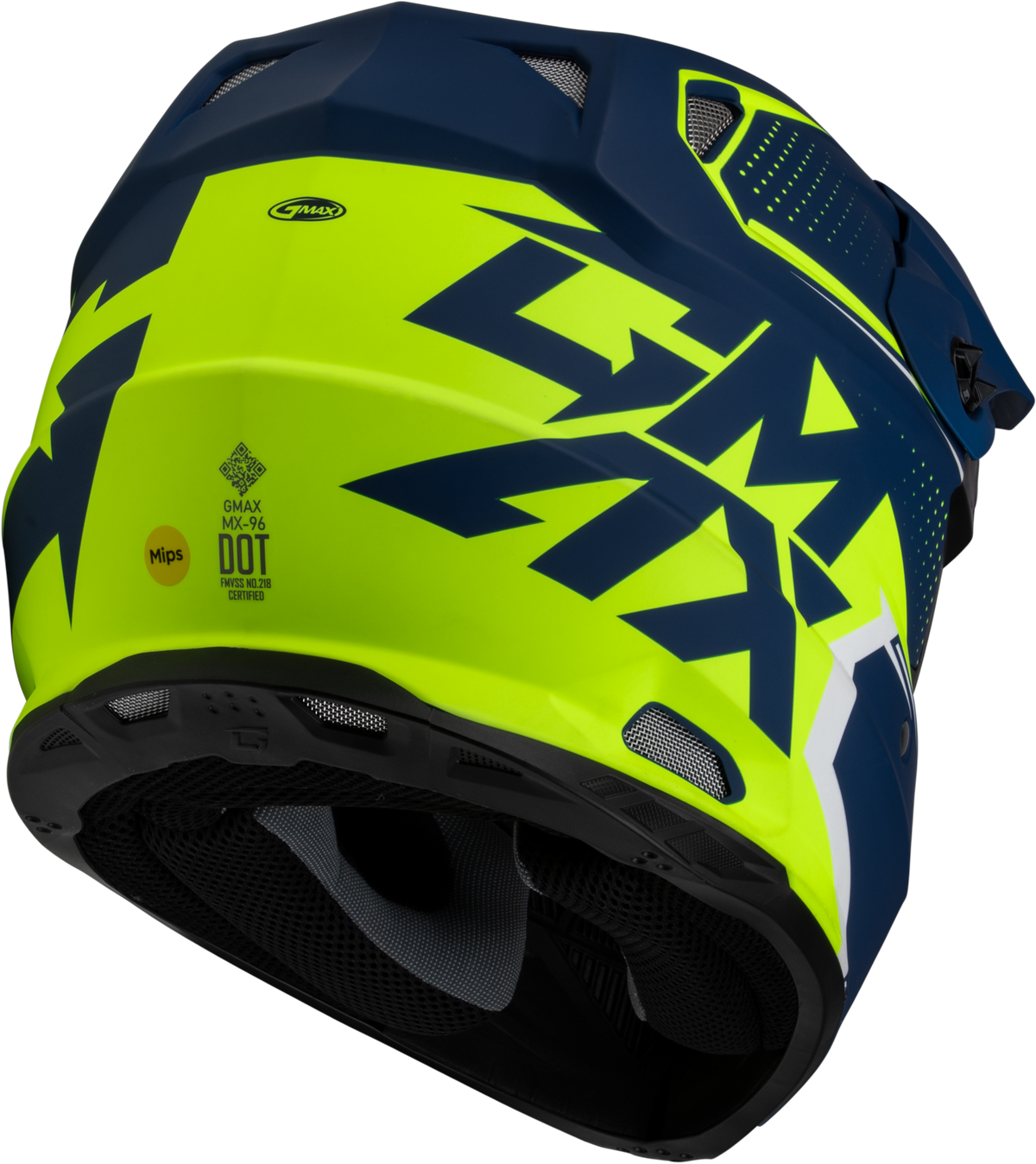 Mx 96 502 Helmet Matte Blue/Green  Sm