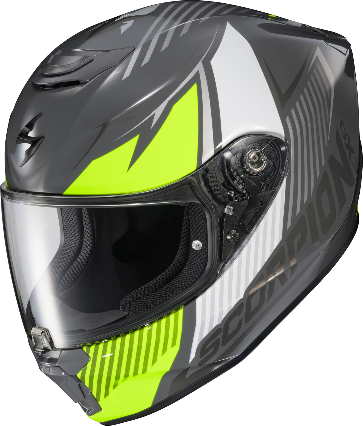 Exo R330 Full Face Helmet Hawker Hi Viz Xl