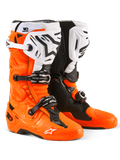 Tech 10 Enduro Boots Orange Fluo/Black/White 7