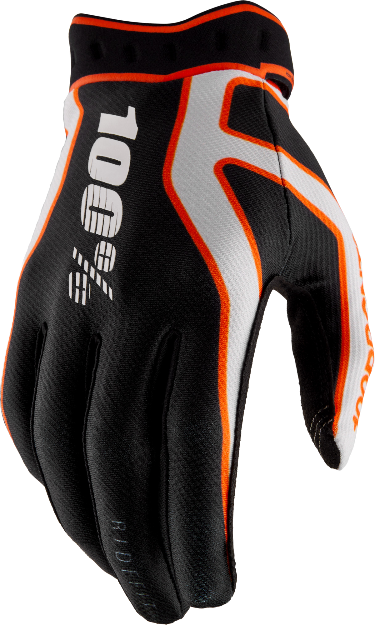 Ridefit Gloves White/Red/Black Xl