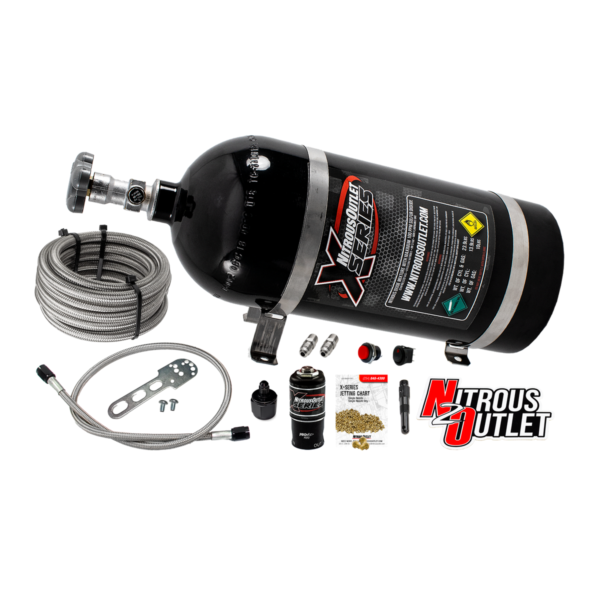 X-Series “Core+” Dry Single Nozzle EFI System - 10lb Bottle