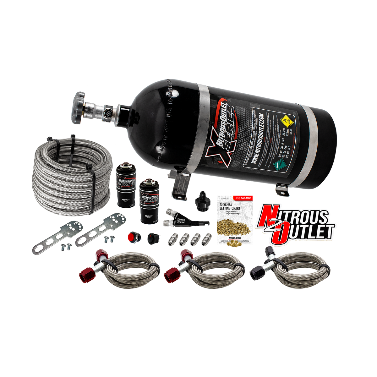 X-Series “Core+” WET Single Nozzle EFI System - 10lb Bottle