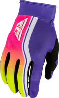 F 16 Raze Gloves Purple/Pink/Yellow 2x