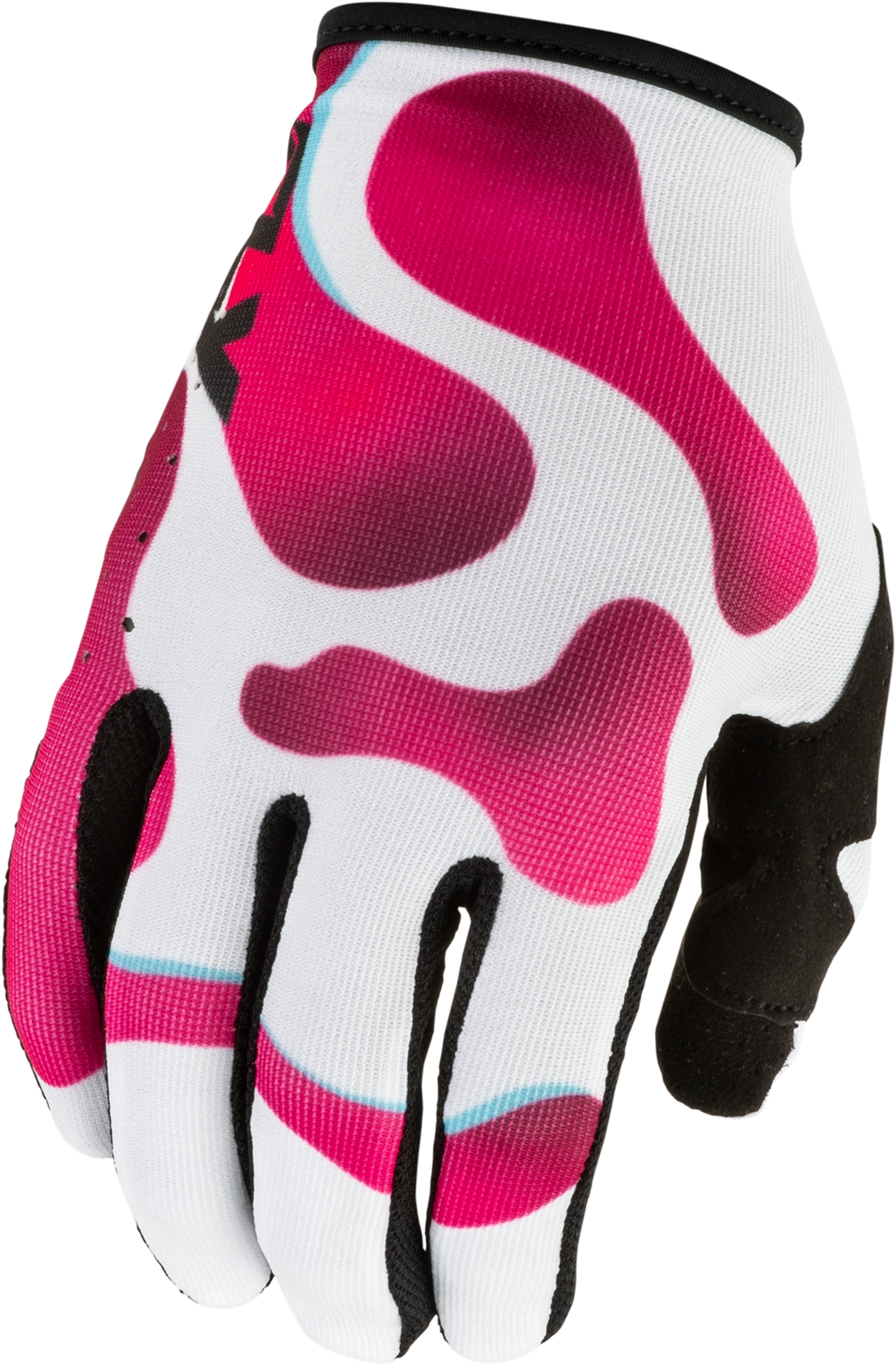 Youth Lite  Vibe Gloves White/Pink/Blue Ys