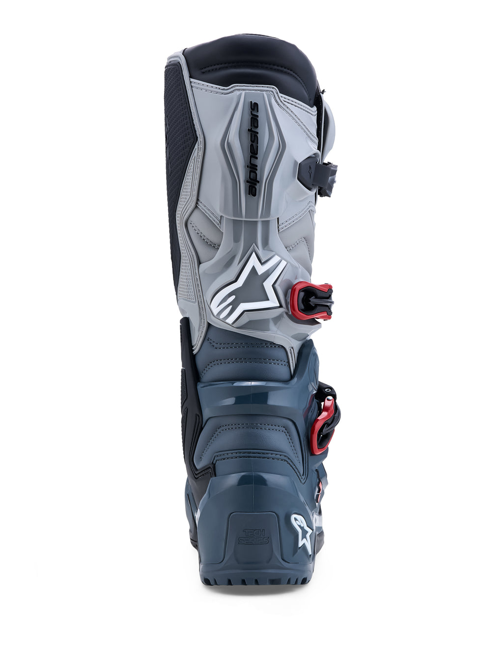 Tech 7 Enduro Drystar Boots Drk Gry/Mid Gry/Br Red 8
