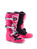 Tech 7s Boots Pink Fluo/Blk/Wht 2