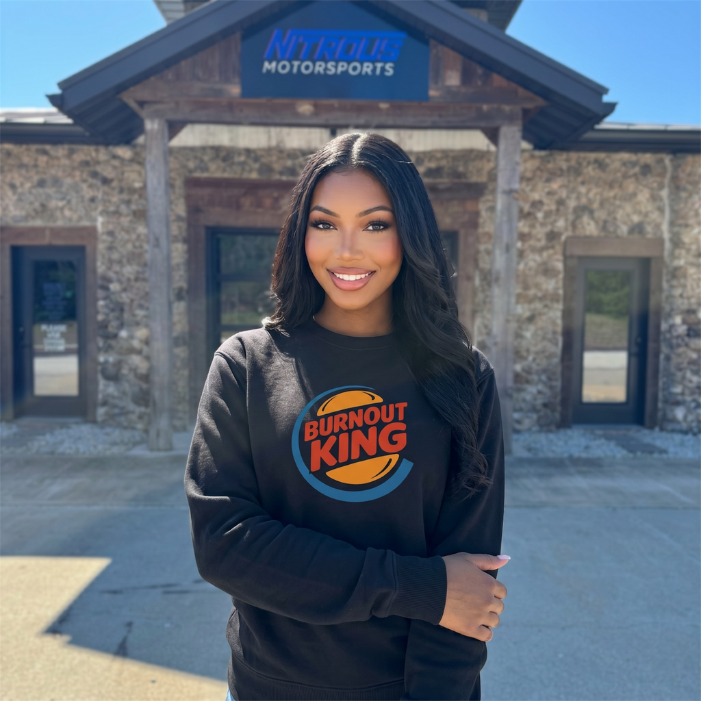 Burnout King Parody Sweatshirt