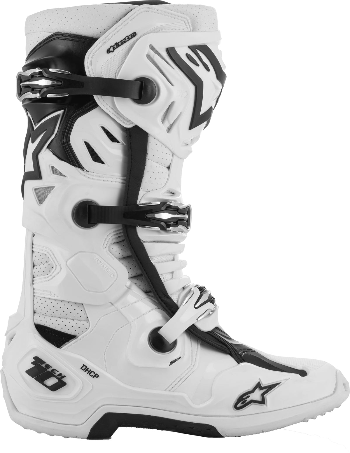 Tech 10 Supervented Boots White Sz 14