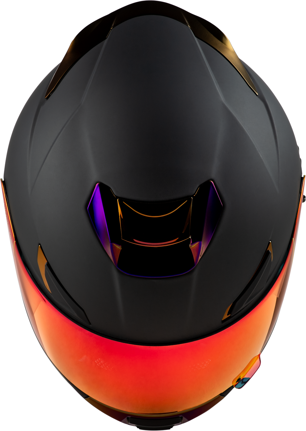 Sentinel Recon Helmet Matte Black/Purple Chrome Xs
