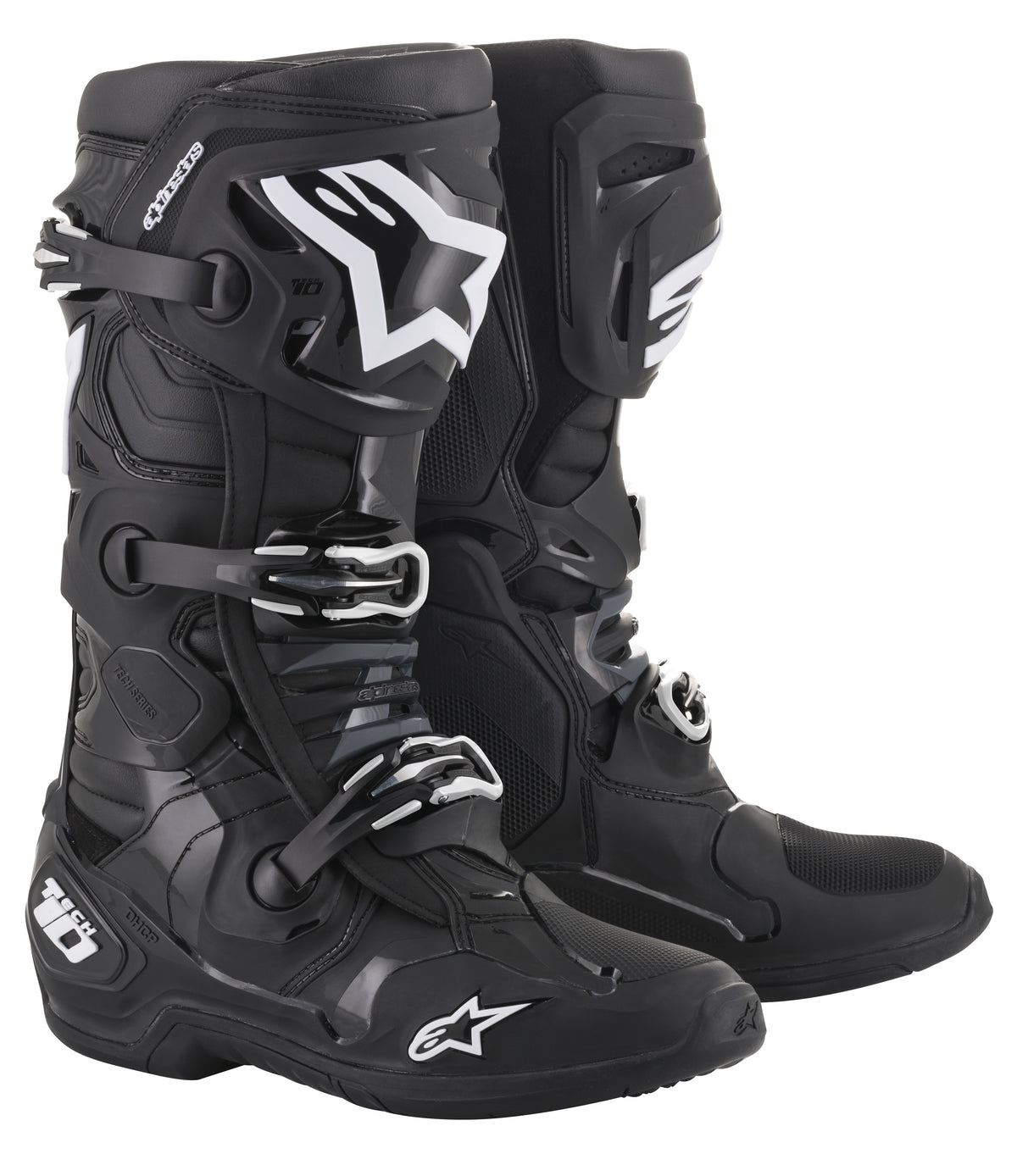 Tech 10 Boots Black Size 10