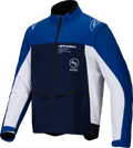 Lite Dura Softshell Jacket Navy/Bright Blue/White Lg
