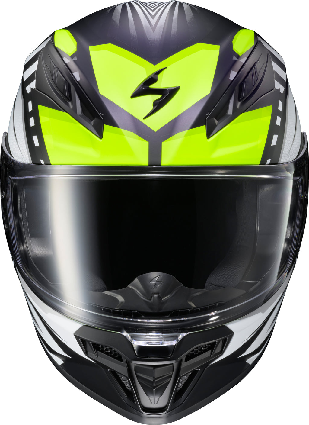 Exo R430 Full Face Helmet Head Trip Hi Viz Xl