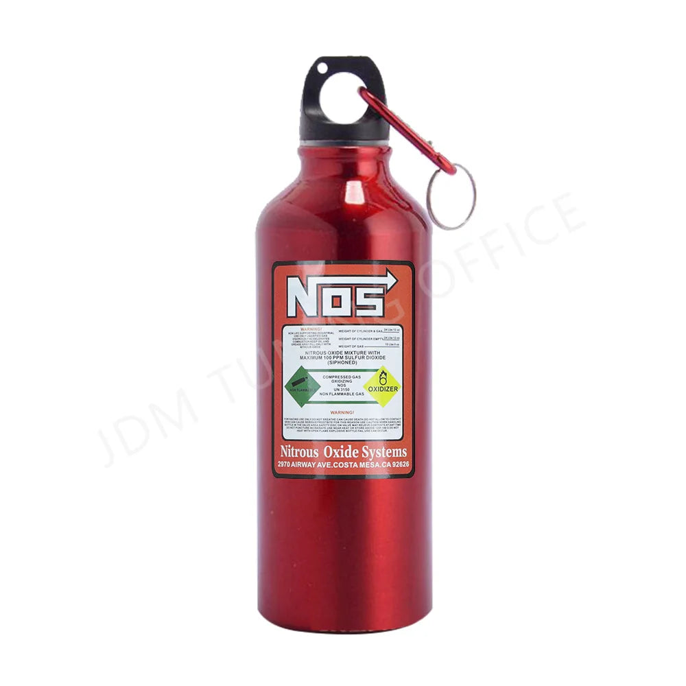 Single Lay Aluminum 500Ml NOS Bottle Styling Car Insulation Cup Kettle Travel Sports Style Bottle Water Cup