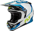 Formula Cp Charge Helmet White/Blue/Black Lg