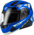 Md 04 Sector Helmet Blue/Black Lg
