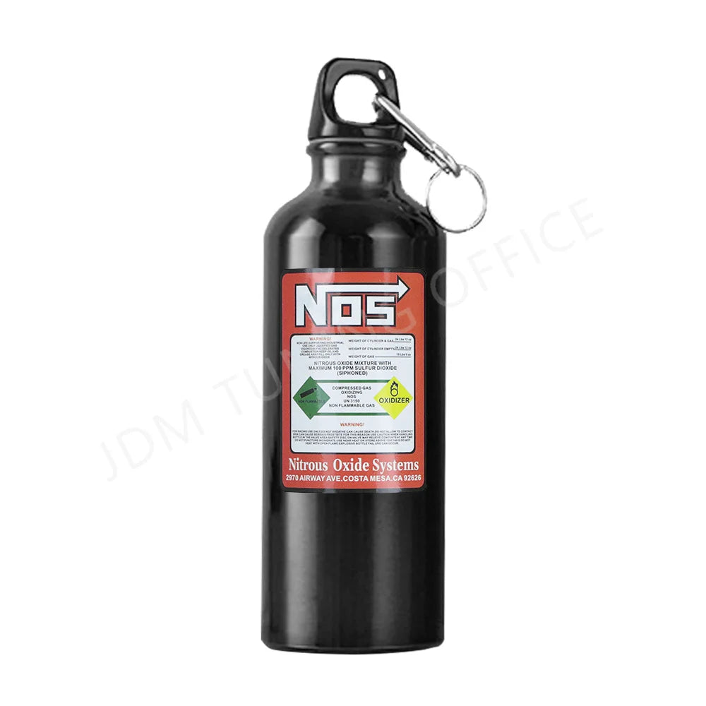 Single Lay Aluminum 500Ml NOS Bottle Styling Car Insulation Cup Kettle Travel Sports Style Bottle Water Cup
