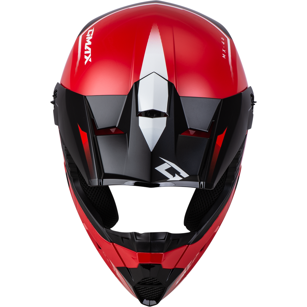Mx 46 Compound Helmet Red/Black/White 2x