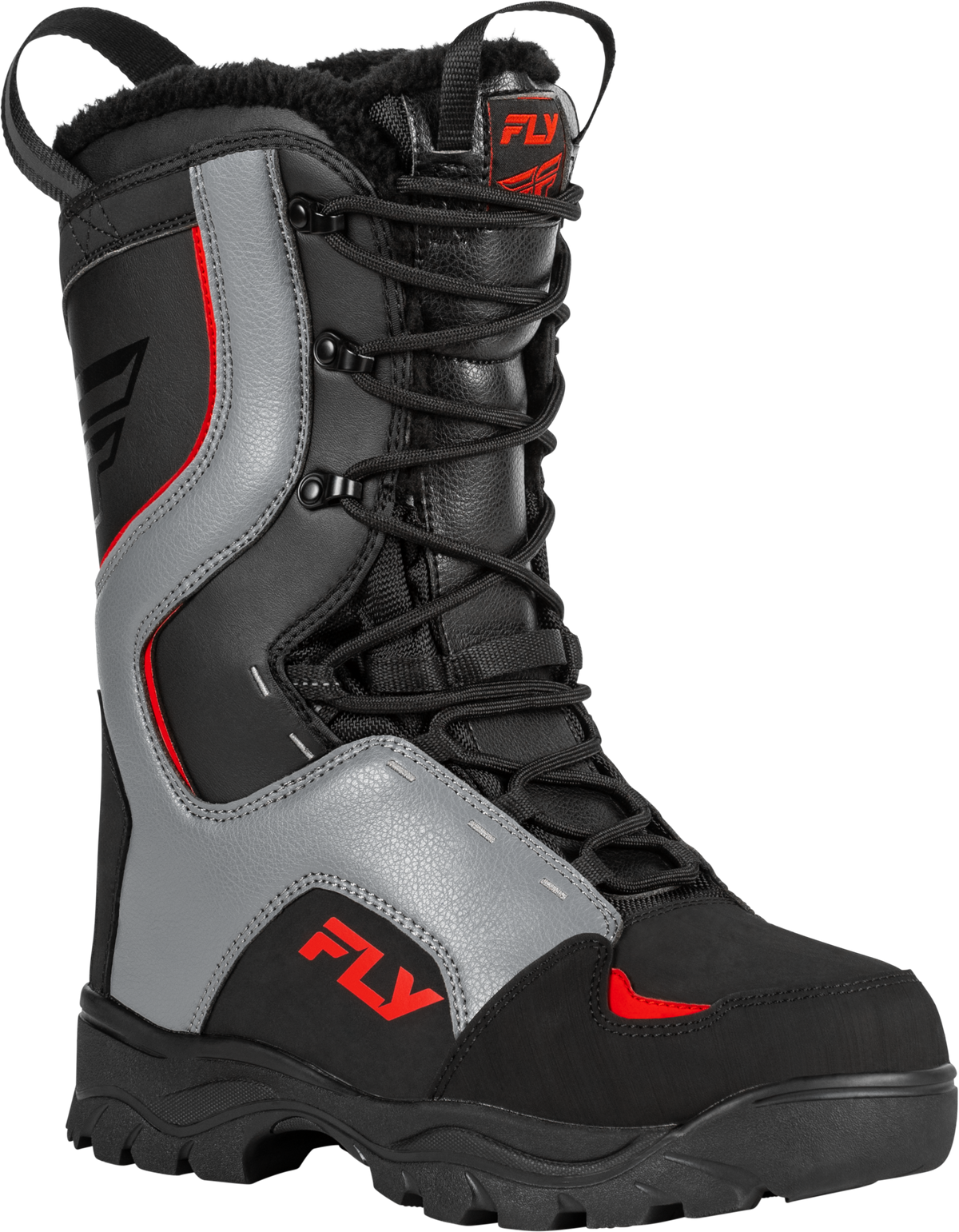 Marker Laced Boot Black/Red 13