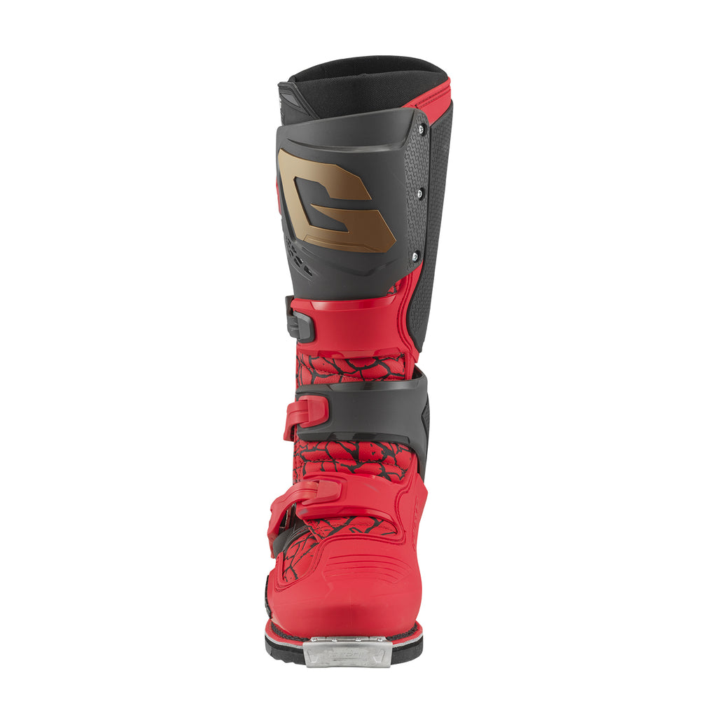 Sg22 Magma Mjk Le Boots Red/Black/Gold Sz 13