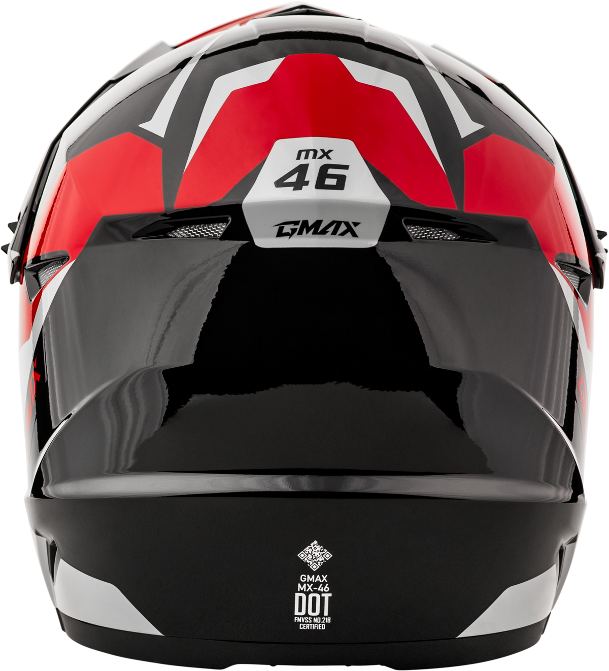 Youth Mx 46y Cyclus Helmet Black/Red Ys