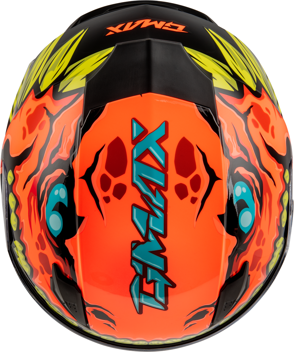 Youth Gm 49y Drax Helmet Orange Ys