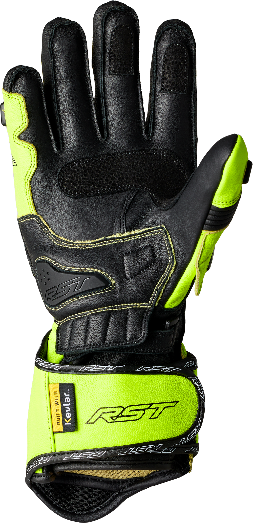 Tractech Evo 4 Ce Glove Neon Yellow/Black/Black 2xl