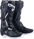 Tech 3 Enduro Wtrprf Boots Black/White Sz 16