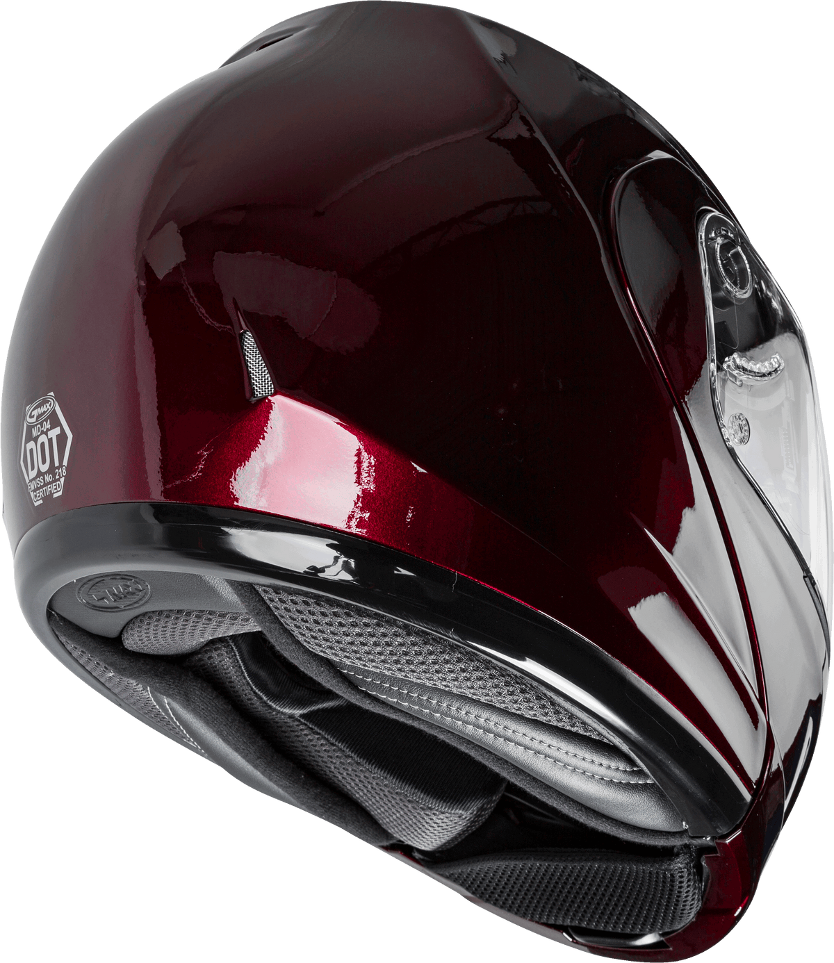 Md 04 Modular Helmet Wine Red Xs