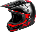 Kinetic Verdict Helmet Black/Red/White Sm