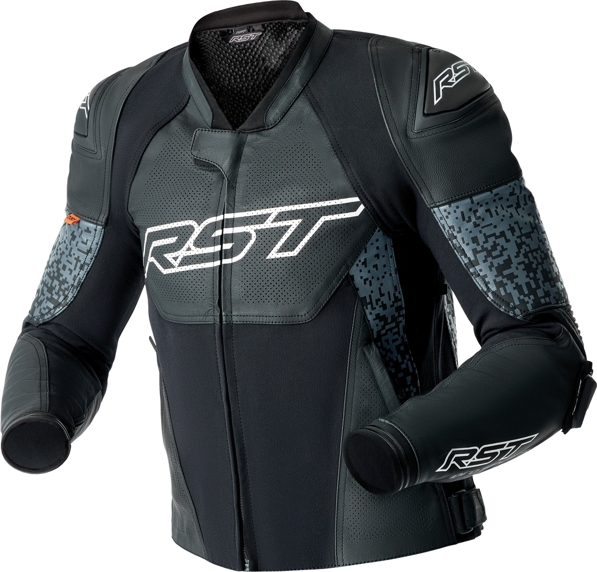 Ps Supersport K D3o Jacket Grey/Black Leather Sm