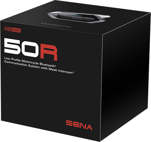 50r Hd Bluetooth Comm System With Mesh Intercom Single