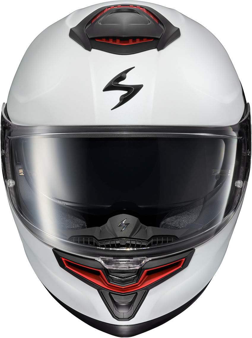 Exo Eclipse Full Face Helmet Matte Pearl White Xs