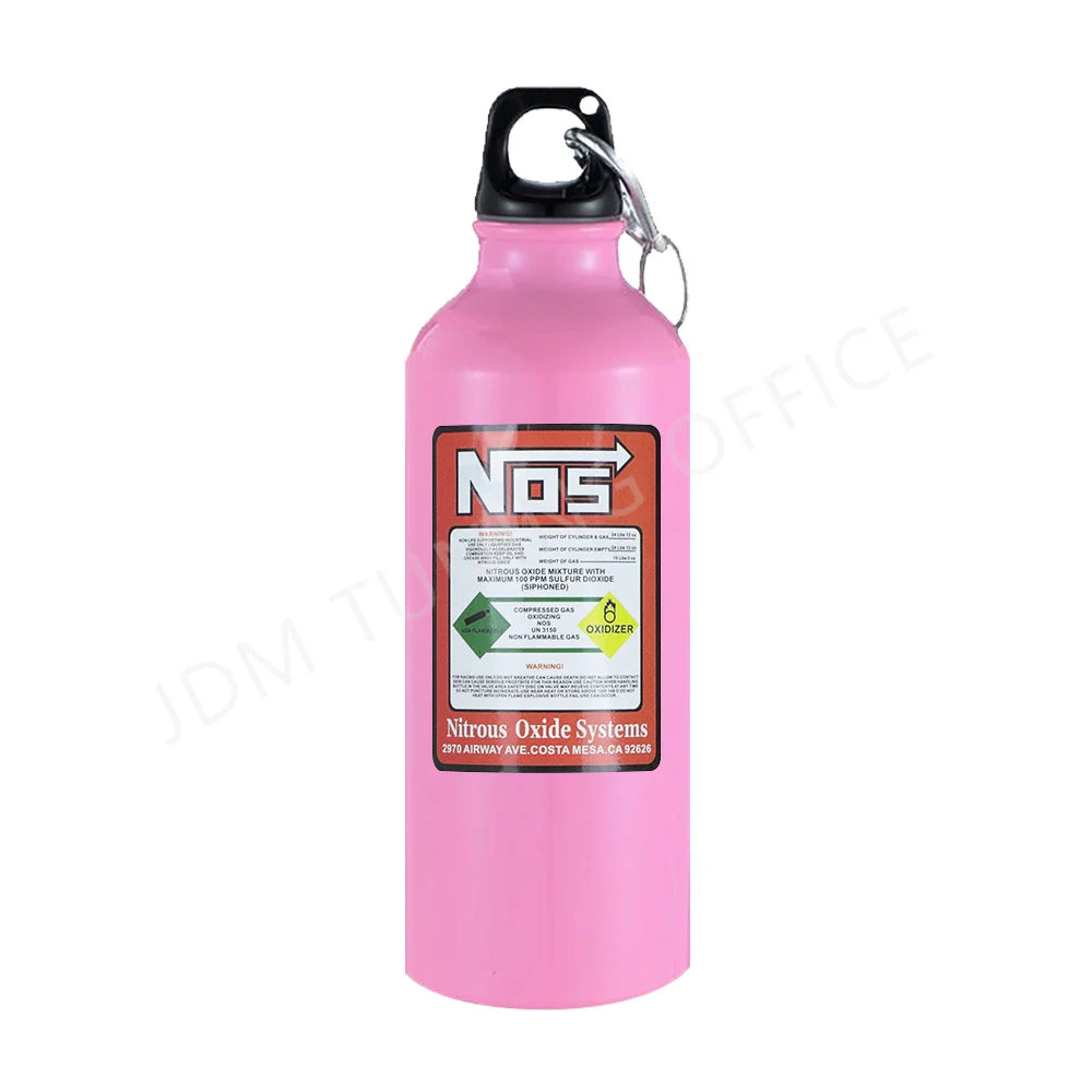 Single Lay Aluminum 500Ml NOS Bottle Styling Car Insulation Cup Kettle Travel Sports Style Bottle Water Cup