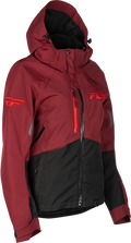 Women's Carbon Jacket Merlot/Red Lg