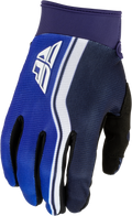 F 16 Raze Gloves Navy/Blue/White Sm